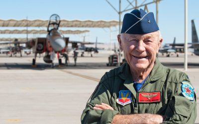 Chuck Yeager died. I wrote this story about him 20 years ago